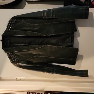 Genuine Leather Affliction Black Premium Jacket